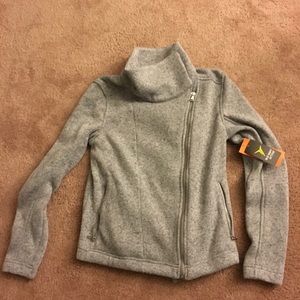 Warm Old Navy Fleece Moto Jacket - XS